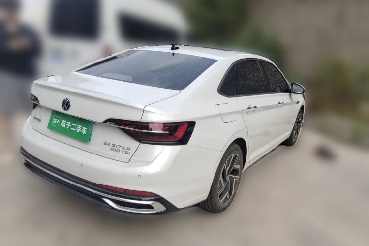 Used Volkswagen Sagitar 2023 300TSI DSG Excellence Edition Rear Right 45 Deg