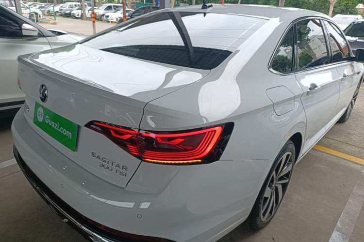 Used Volkswagen Sagitar 2023 300TSI DSG Excellence Edition Rear Right 45 Deg