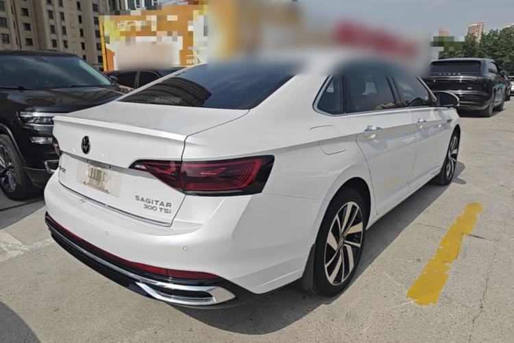 Used Volkswagen Sagitar 2023 300TSI DSG Excellence Edition Rear Right 45 Deg