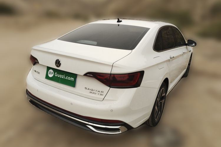 Used Volkswagen Sagitar 2023 300TSI DSG Excellence Edition Rear Right 45 Deg
