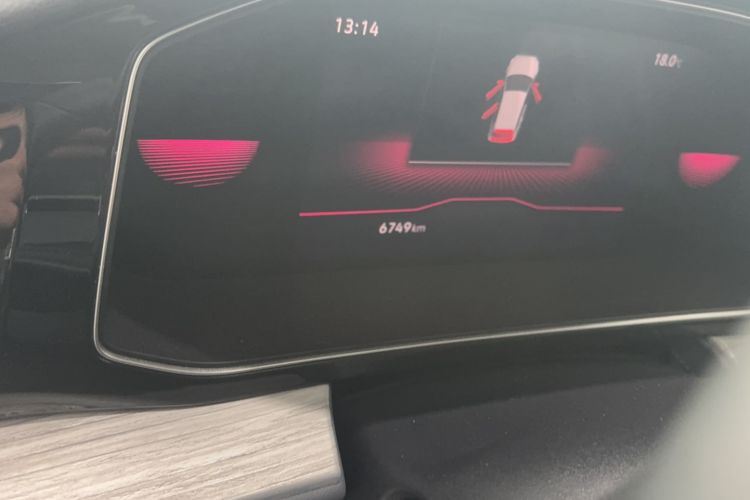 Used Volkswagen Sagitar 2024 300TSI DSG Excellence Edition Odometer Close Up