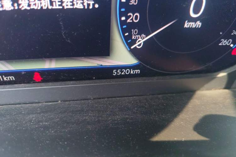 Used Volkswagen Sagitar 2024 300TSI DSG Excellence Edition Odometer Close Up