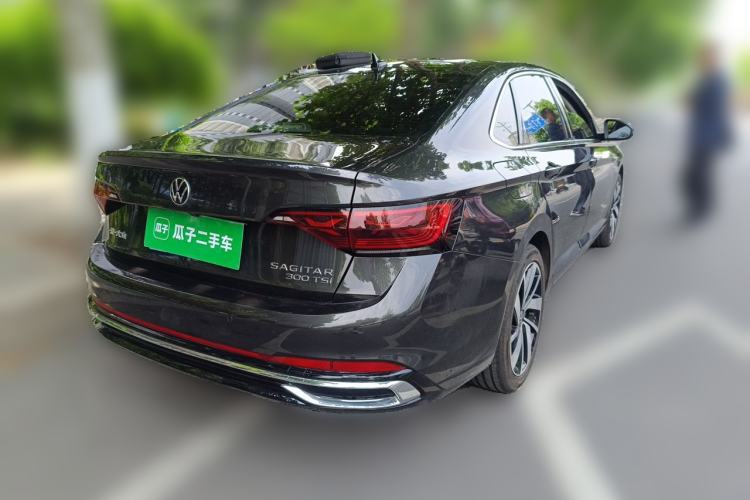 Used Volkswagen Sagitar 2024 300TSI DSG Excellence Edition Rear Right 45 Deg
