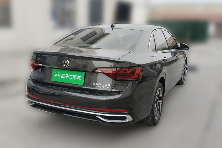 Used Volkswagen Sagitar 2024 300TSI DSG Excellence Edition Rear Right 45 Deg
