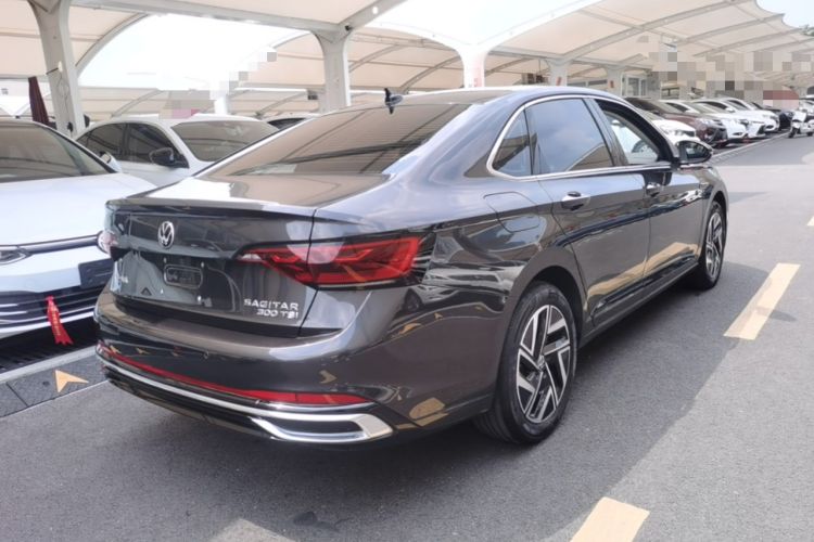 Used Volkswagen Sagitar 2024 300TSI DSG Excellence Edition Rear Right 45 Deg