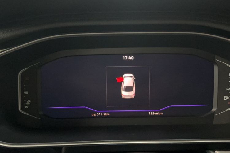 Used Volkswagen Sagitar 2024 300TSI DSG Excellence Edition Odometer Close Up