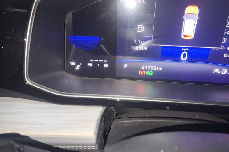 Used Volkswagen Sagitar 2024 300TSI DSG Excellence Edition Odometer Close Up