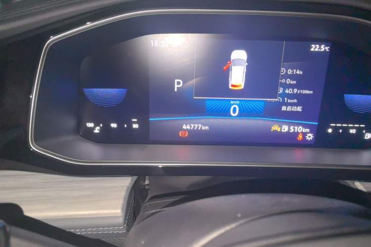 Used Volkswagen Sagitar 2024 300TSI DSG Excellence Edition Odometer Close Up