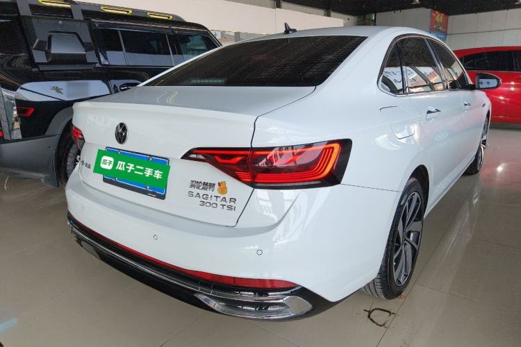 Used Volkswagen Sagitar 2024 300TSI DSG Excellence Edition Rear Right 45 Deg