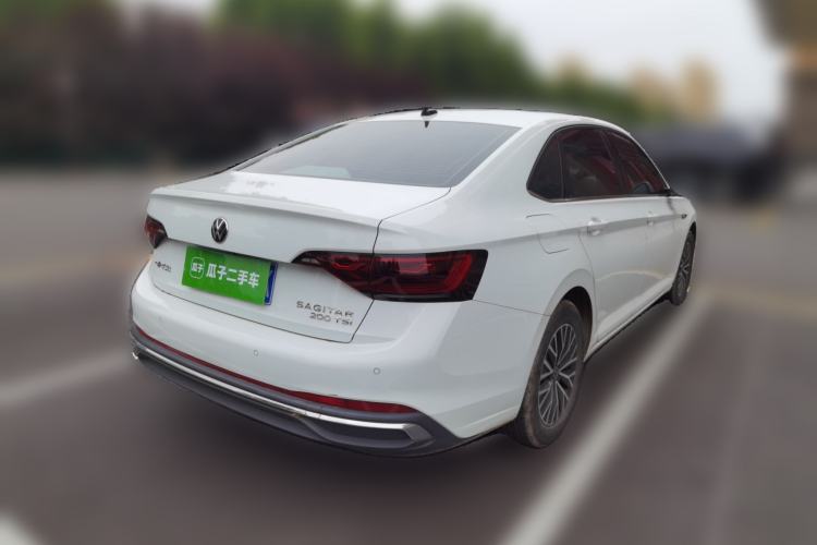 Used Volkswagen Sagitar 2024 200TSI DSG Flyover Edition Rear Right 45 Deg