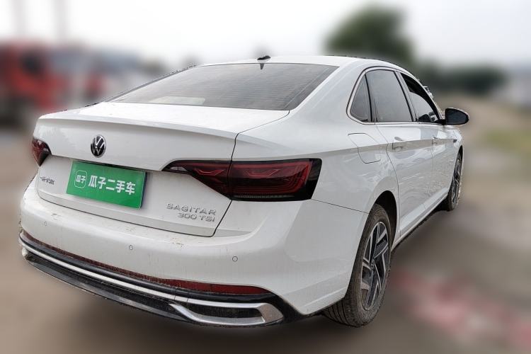 Used Volkswagen Sagitar 2024 300TSI DSG Excellence Edition Rear Right 45 Deg