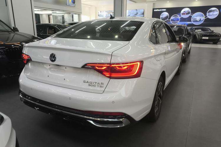 Used Volkswagen Sagitar 2024 300TSI DSG Excellence Edition Rear Right 45 Deg