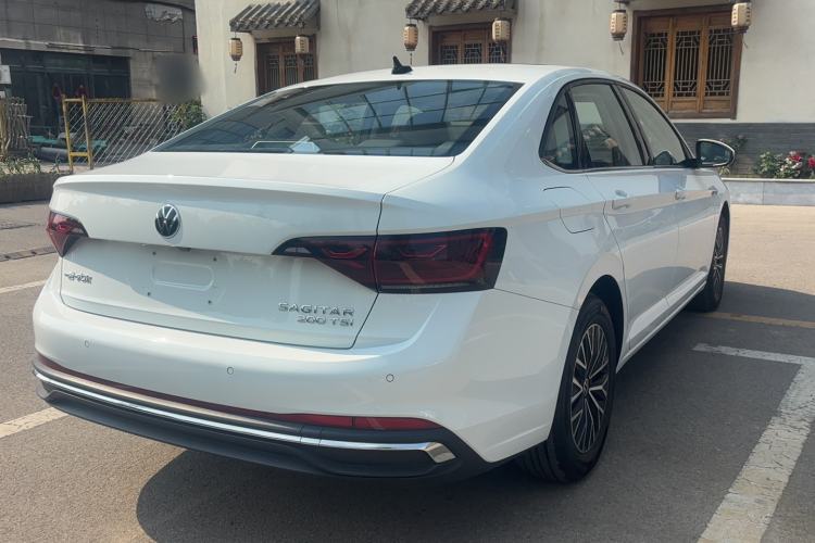 Used Volkswagen Sagitar 2024 200TSI DSG Flyover Edition Rear Right 45 Deg