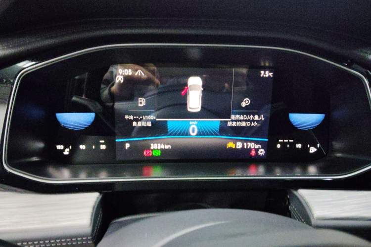 Used Volkswagen Sagitar 2025 Revised Version Three 300TSI DSG Excellence Edition Instrument Cluster