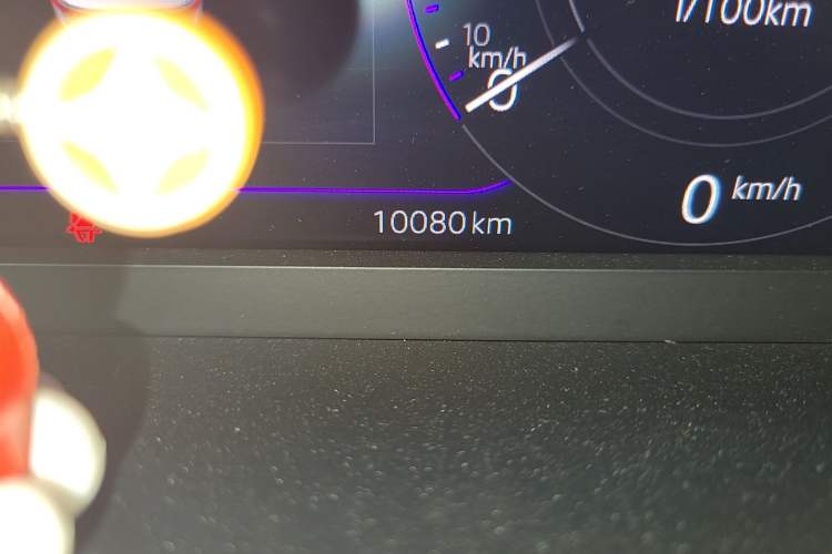 Used Volkswagen Sagitar 2025 300TSI DSG Excellence Edition Odometer Close Up