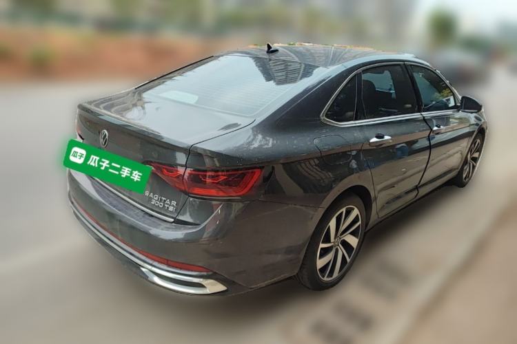 Used Volkswagen Sagitar 2025 300TSI DSG Excellence Edition Rear Right 45 Deg