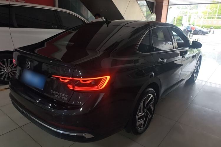 Used Volkswagen Sagitar 2025 Revised Version Three 300TSI DSG Excellence Edition Rear Right 45 Deg
