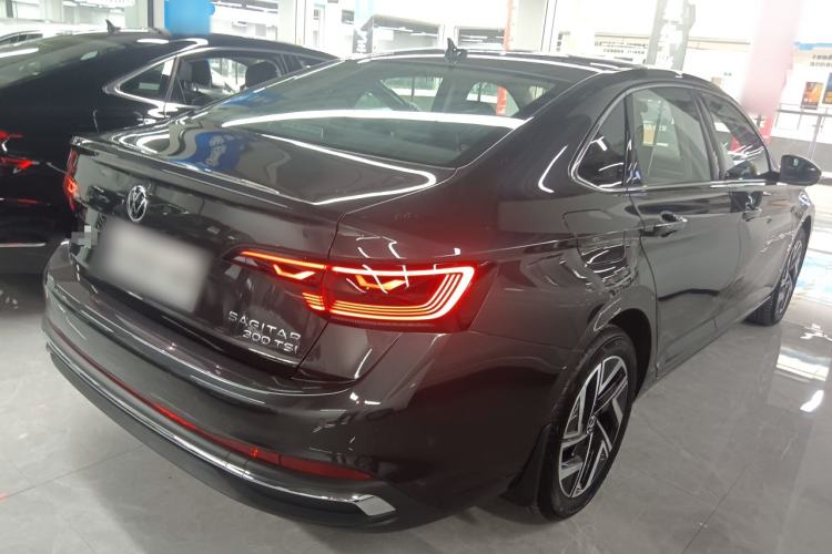 Used Volkswagen Sagitar 2025 Revised Version Three 300TSI DSG Excellence Edition Rear Right 45 Deg