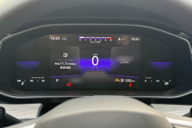 Used Volkswagen Sagitar 2025 Revised 300TSI DSG Excellence Edition Instrument Cluster