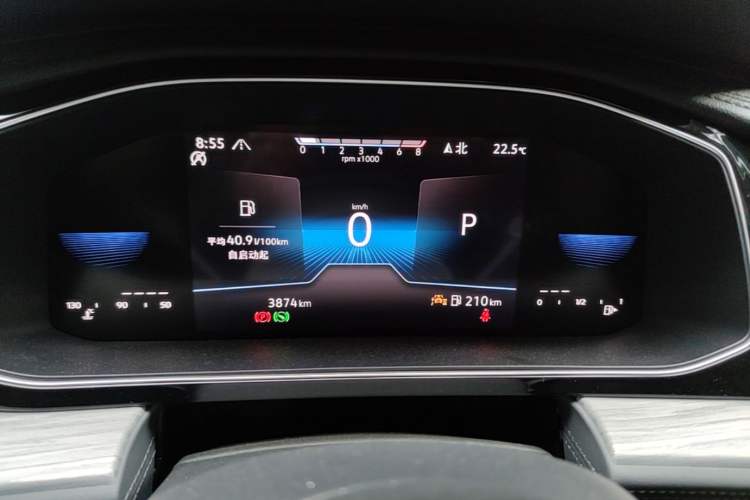Used Volkswagen Sagitar 2025 Revised 300TSI DSG Excellence Edition Instrument Cluster