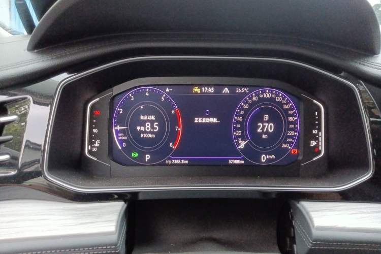 Used Volkswagen Sagitar 2025 Facelifted 300TSI DSG Excellence Edition Instrument Cluster