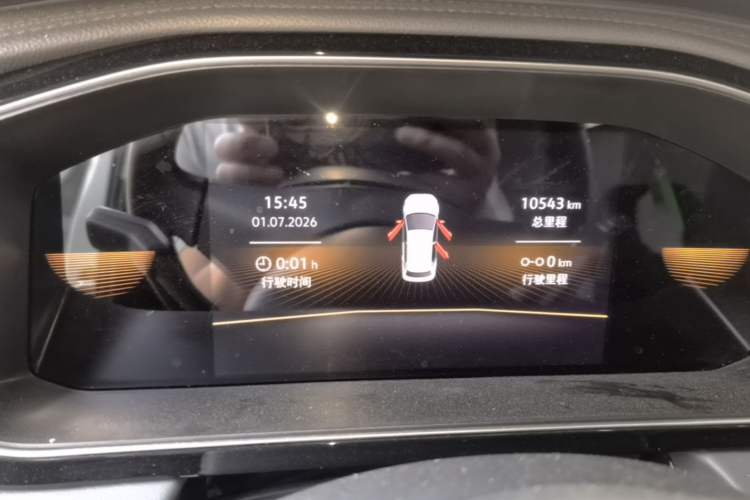 Used Volkswagen Sagitar 2025 Facelift 200TSI DSG Flyover Edition Instrument Cluster