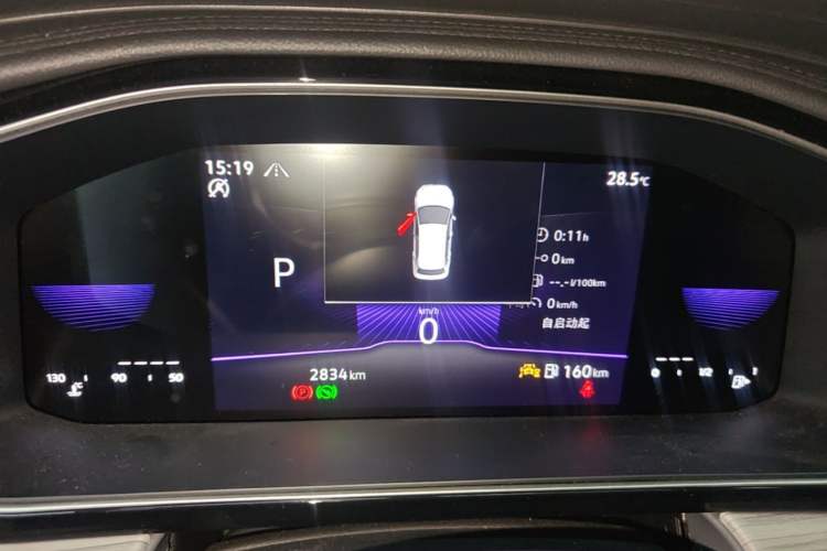 Used Volkswagen Sagitar 2025 Revised Version 2 300TSI DSG Excellence Edition Instrument Cluster