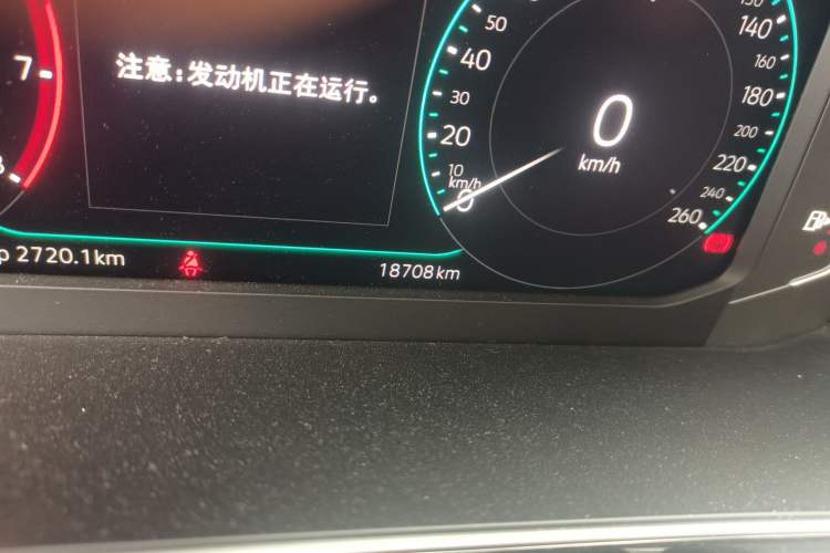Used Volkswagen Sagitar 2025 300TSI DSG Excellence Edition Odometer Close Up