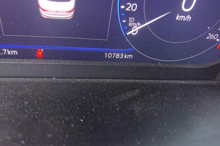 Used Volkswagen Sagitar 2025 Revised Version Three 300TSI DSG Excellence Edition Odometer Close Up