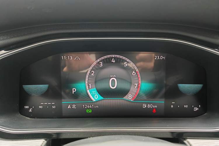 Used Volkswagen Sagitar 2025 Revised Version 2 300TSI DSG Excellence Edition Odometer Close Up