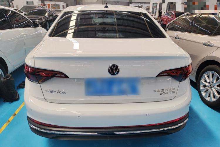 Used Volkswagen Sagitar 2025 Revised 300TSI DSG Excellence Edition Rear