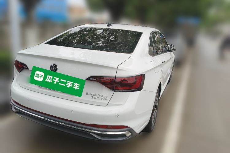 Used Volkswagen Sagitar 2025 300TSI DSG Excellence Edition Rear Right 45 Deg