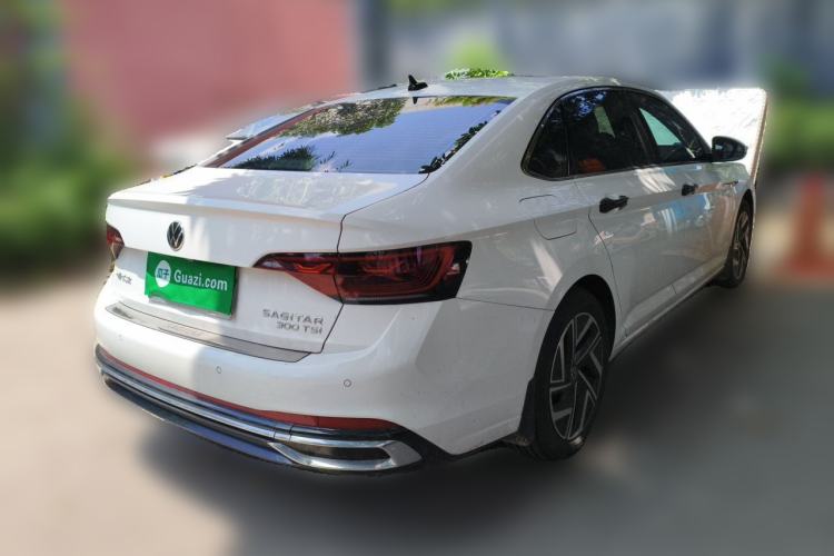 Used Volkswagen Sagitar 2025 300TSI DSG Excellence Edition Rear Right 45 Deg