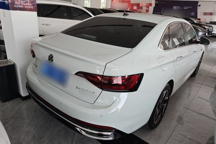 Used Volkswagen Sagitar 2025 300TSI DSG Excellence Edition Rear Right 45 Deg