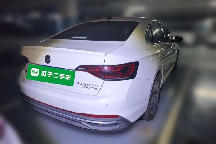 Used Volkswagen Sagitar 2025 Revised Version Three 300TSI DSG Excellence Edition Rear Right 45 Deg