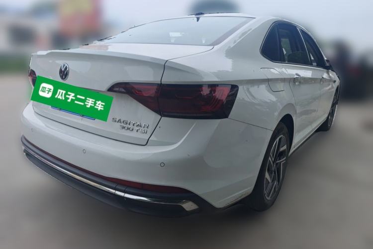 Used Volkswagen Sagitar 2025 Revised 300TSI DSG Excellence Edition Rear Right 45 Deg