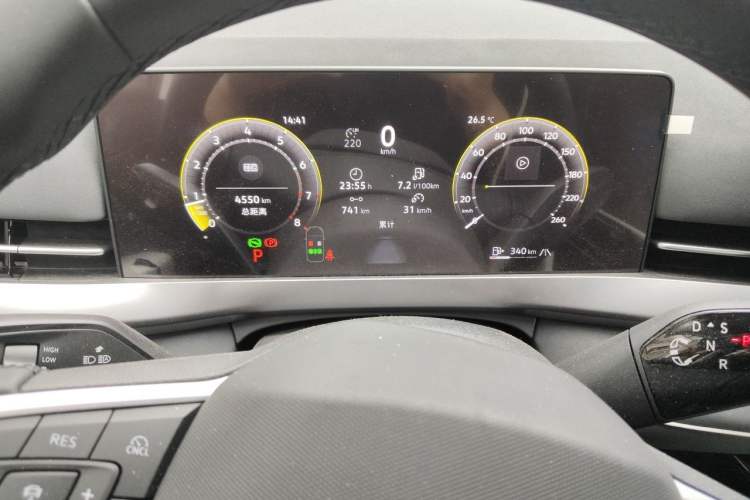 Used Volkswagen Sagitar 2026 Model L 300TSI DSG Elite Version Instrument Cluster
