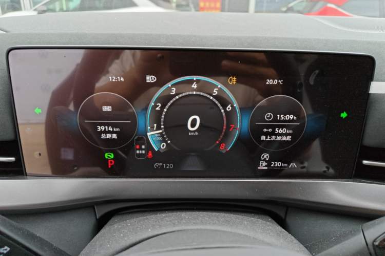 Used Volkswagen Sagitar 2026 Model L 300TSI DSG Elite Version Instrument Cluster