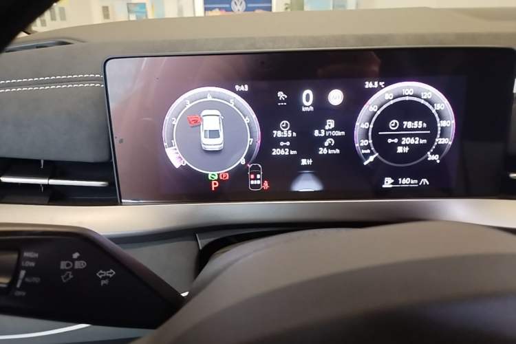 Used Volkswagen Sagitar 2026 Model L 300TSI DSG Luxury Version Instrument Cluster