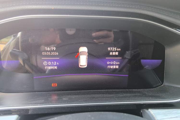 Used Volkswagen Sagitar 2026 Model 30 Million Units Selected 300TSI DSG Surpassing Edition Odometer Close Up