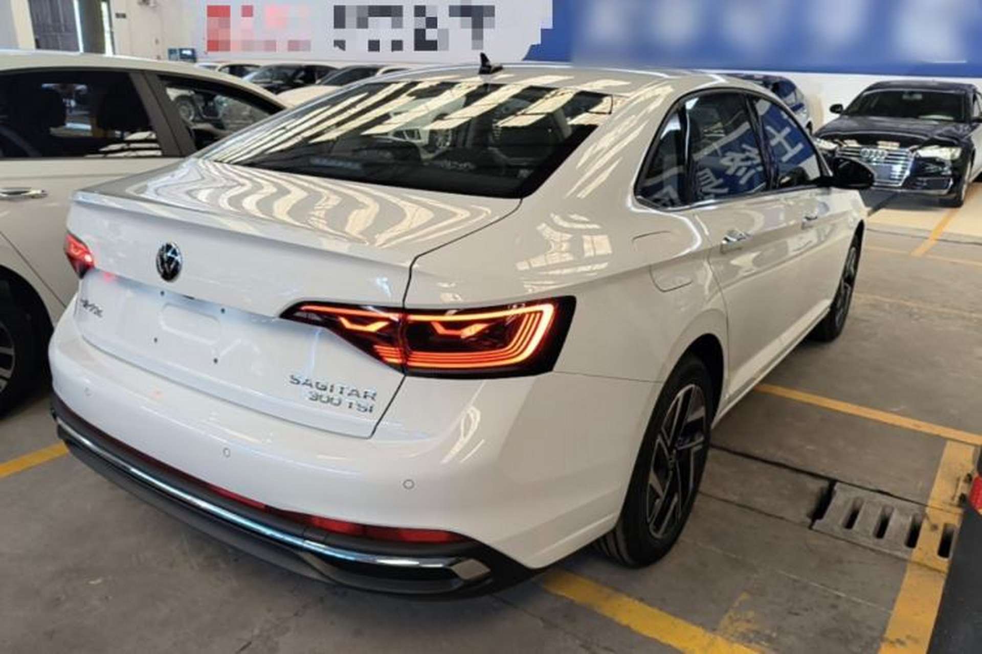 Used Volkswagen Sagitar 2026 Model 30 Million Units Selected 300TSI DSG Surpassing Edition Rear Right 45 Deg