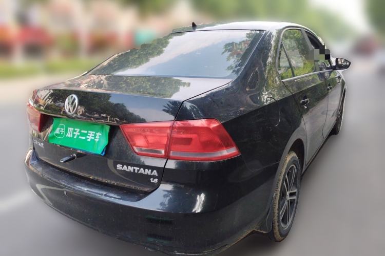 Used Volkswagen Santana 2013 1.6L Manual Fashion Edition Rear Right 45 Deg