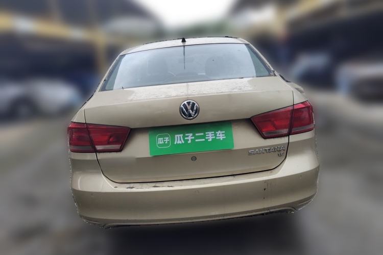 Used Volkswagen Santana 2013 1.6L Manual Luxury Edition Rear