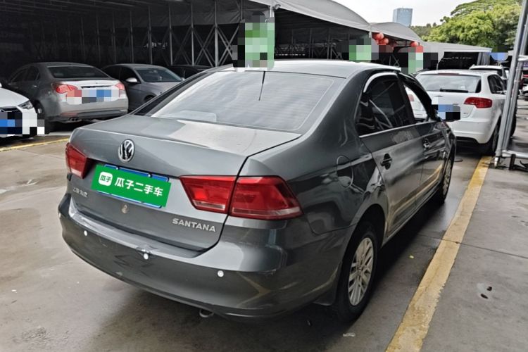 Used Volkswagen Santana 2013 1.4L Manual Fashion Edition Rear Right 45 Deg