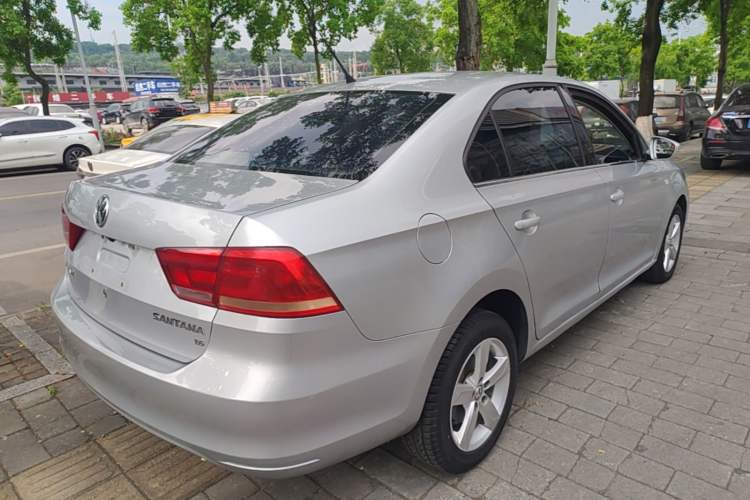 Used Volkswagen Santana 2013 1.6L Automatic Comfort Edition Rear Right 45 Deg