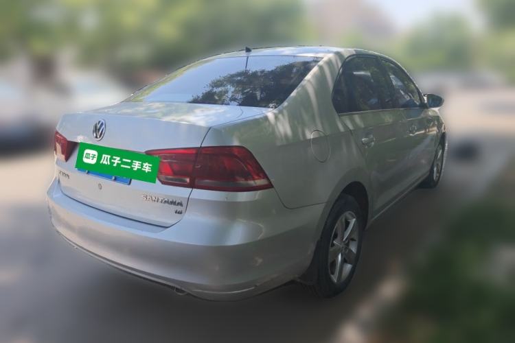 Used Volkswagen Santana 2013 1.6L Manual Comfort Edition Rear Right 45 Deg