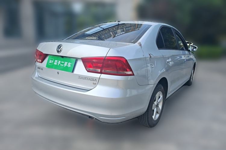 Used Volkswagen Santana 2013 1.6L Manual Fashion Edition Rear Right 45 Deg
