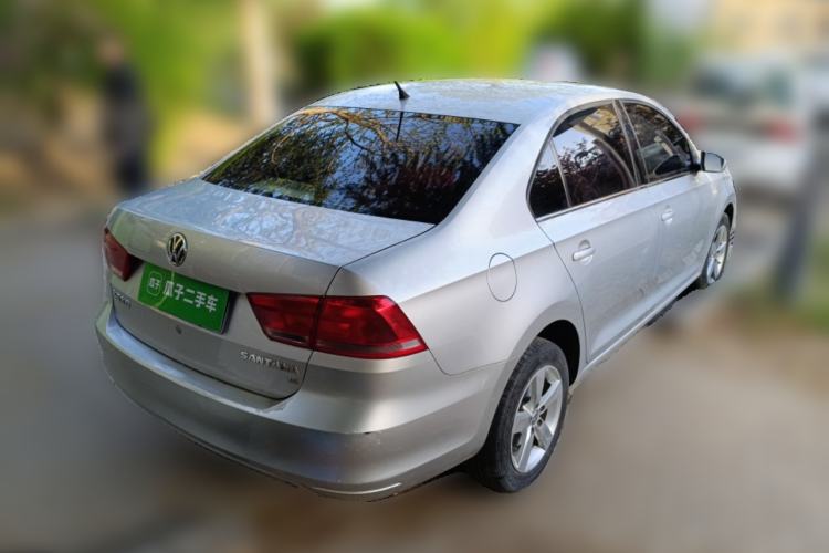 Used Volkswagen Santana 2013 1.6L Automatic Comfort Edition Rear Right 45 Deg