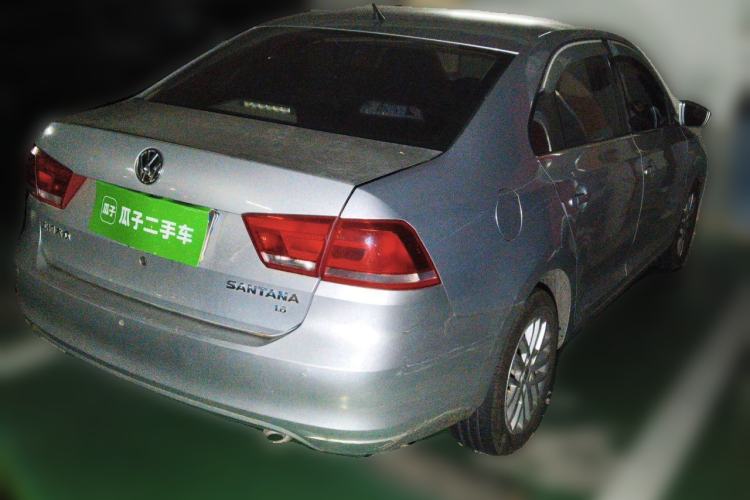 Used Volkswagen Santana 2013 1.6L Manual Luxury Edition Rear Right 45 Deg