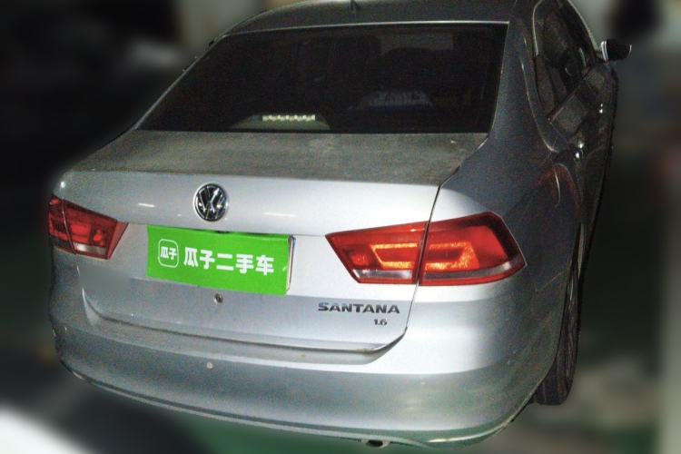 Used Volkswagen Santana 2013 1.6L Manual Luxury Edition Rear